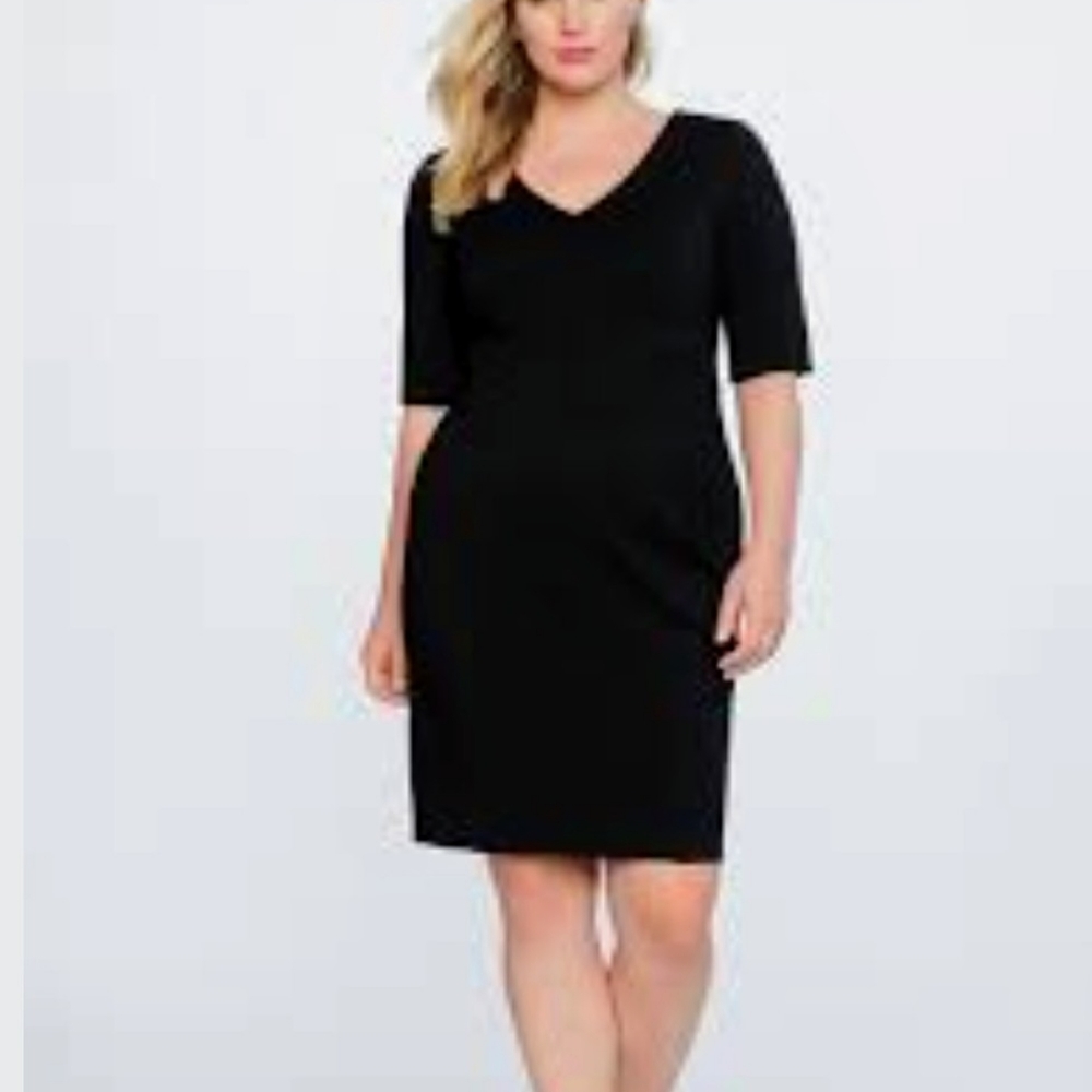 Eloquii 9 to5 Stretch Work Dress